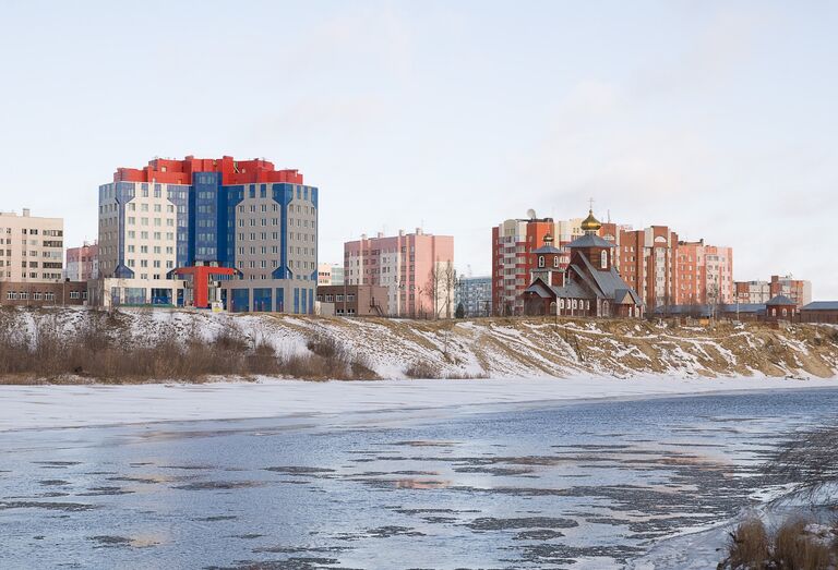 Вид на Новый Уренгой Вид на Новый Уренгой