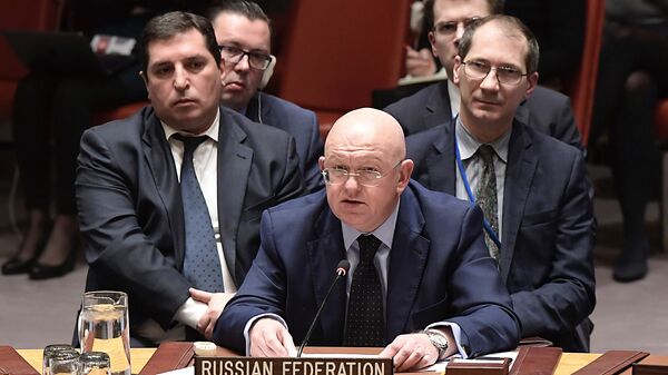 Постоянный представитель России при ООН Василий Небензя 