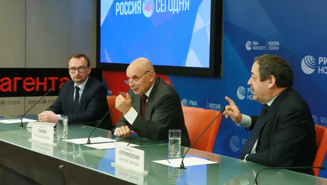 Академик РАН Игорь Соколов на пресс-конференции на тему: Цифровая трансформация России: современный этап. 21 ноября 2017