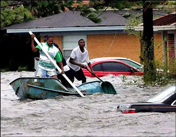 Пострадавших от урагана Катрина