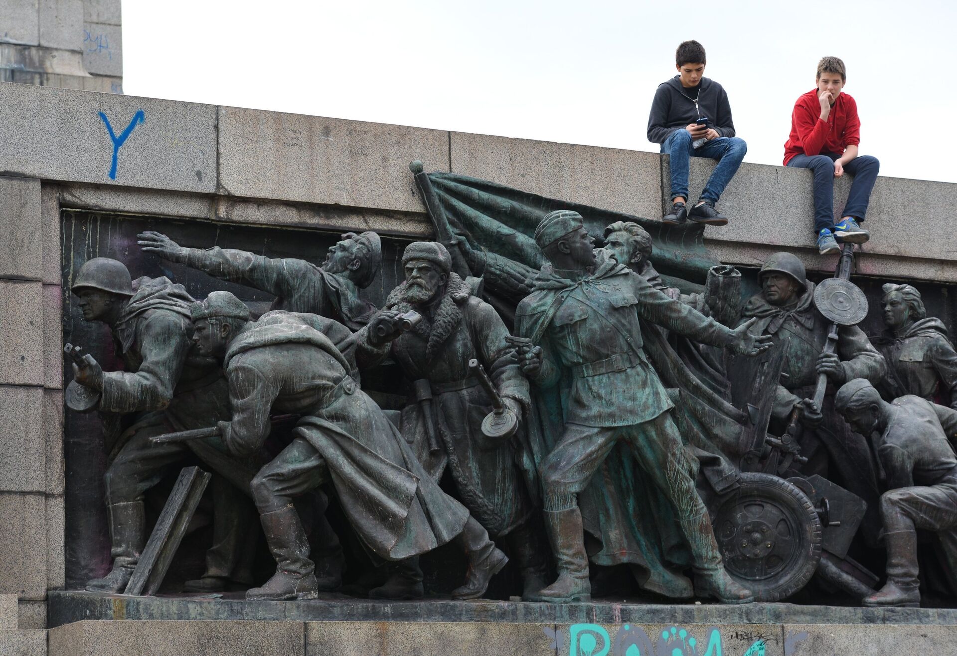 Памятник Советской армии в Софии - РИА Новости, 1920, 12.05.2022