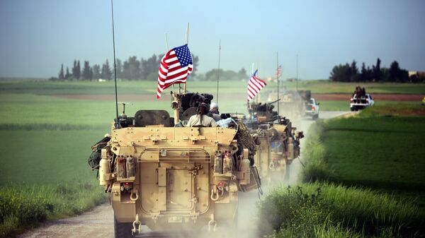 Американские военные в Сирии. 2017 год