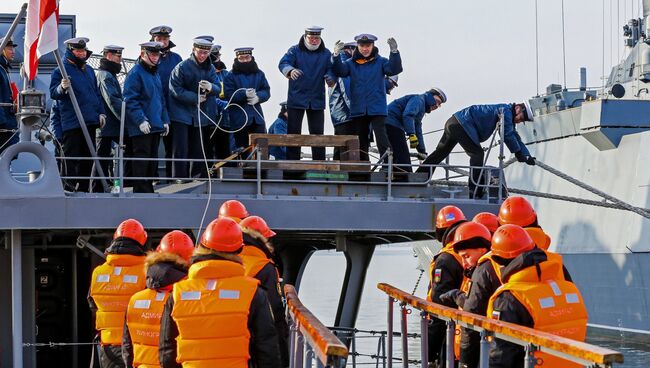 Прибытие миноносца Хамагири во Владивосток