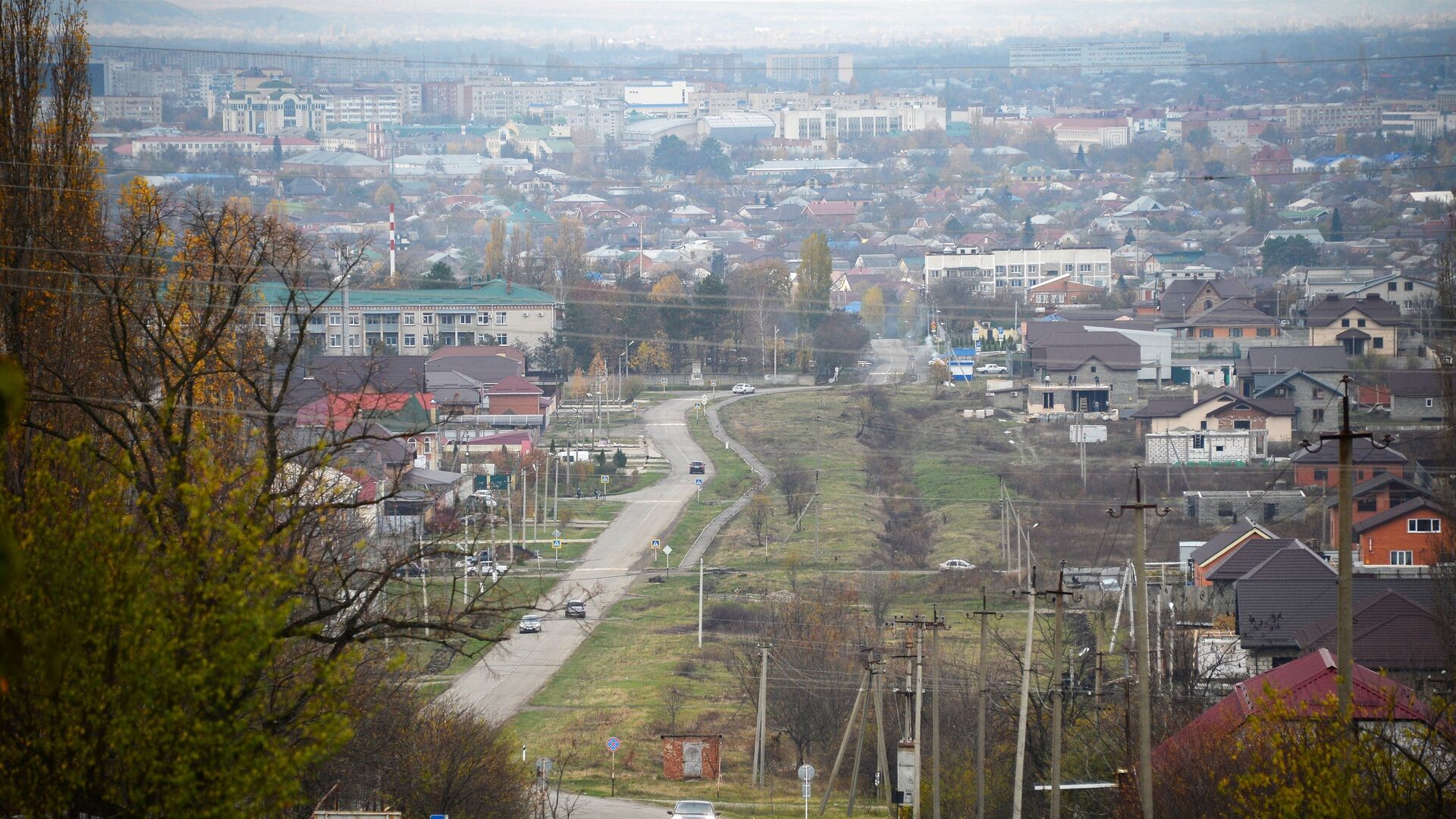 Вид на город Майкоп - РИА Новости, 1920, 24.03.2022