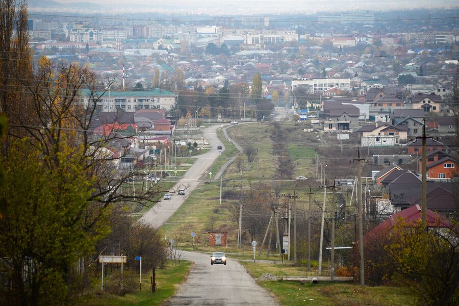 Вид на город Майкоп