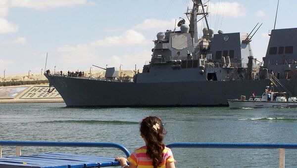 Американский эсминец USS James E. Williams. Архивное фото.