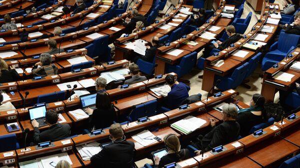 Пленарное заседание Парламентской ассамблеи Совета Европы. Архивное фото