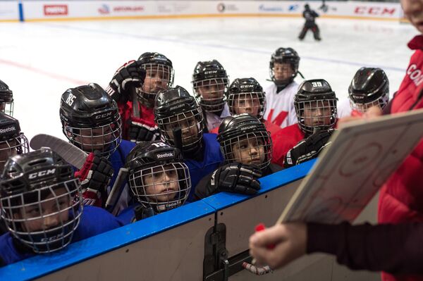 Международный турнир детских хоккейных команд КХЛ Кубок Газпром Нефти в Омске