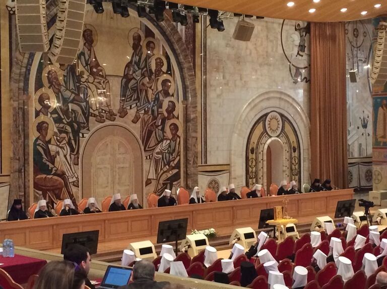 Открытие Архиерейского собора РПЦ. 29 ноября 2017 