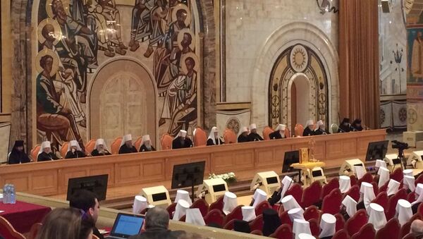 Открытие Архиерейского собора РПЦ. 29 ноября 2017