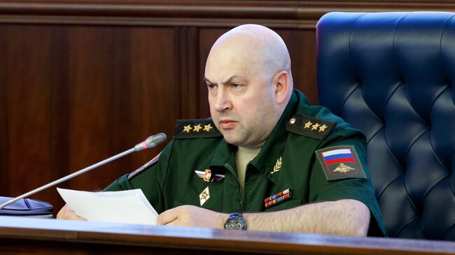 Командующий российской группировкой войск на территории Сирии генерал-полковник Сергей Суровикин