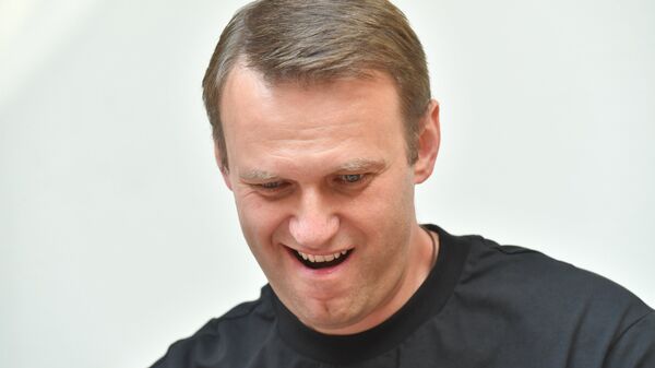 Алексей Навальный перед заседанием Симоновского районного суда Москвы