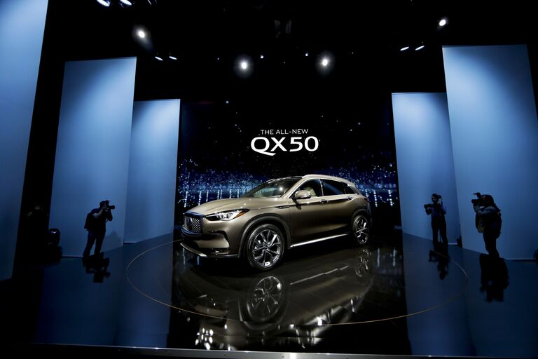 Infiniti QX50 на автосалоне в Лос-Анджелесе