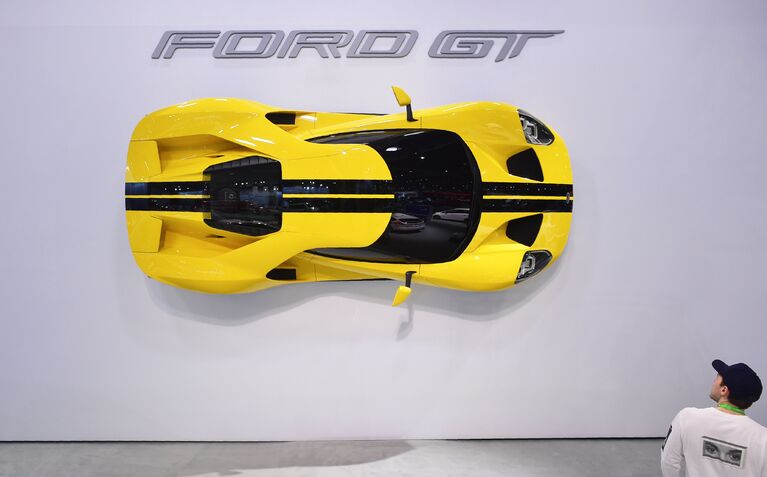 Ford GT на автосалоне в Лос-Анджелесе