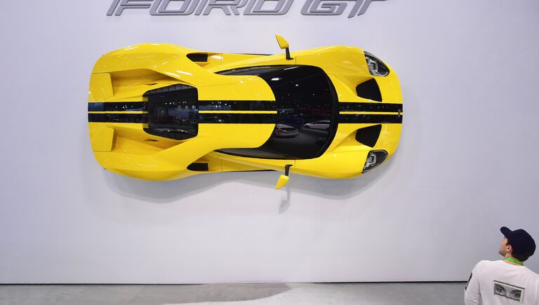 Ford GT на автосалоне в Лос-Анджелесе