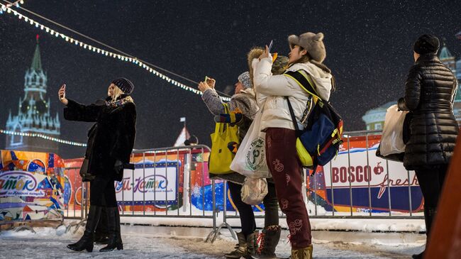 Предновогодняя Москва