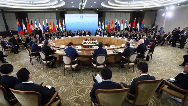 Заседание Совета глав правительств стран ШОС в Сочи. 1 декабря 2017