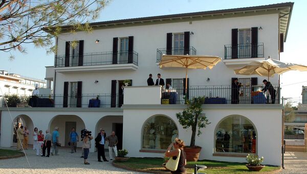 Вилла Бенито Муссолини в итальянском курортном городе Риччоне