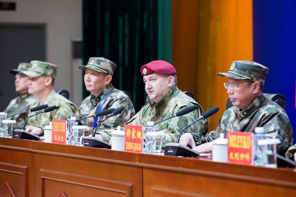 Церемония открытия учений Росгвардии в Китае. 2 декабря 2017 Церемония открытия учений Росгвардии в Китае. 2 декабря 2017