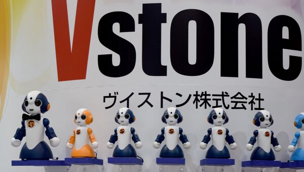 Роботы на международной выставке роботов IREX в Токио