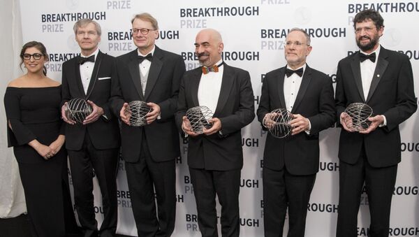 Победители в номинации Фундаментальная физика на 6-й ежегодной церемонии вручения премии Breakthrough Prize