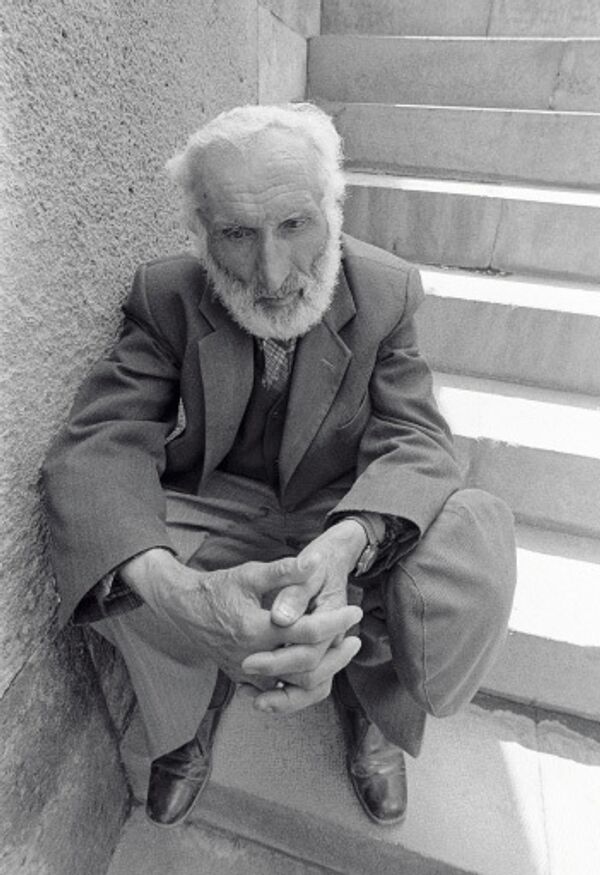Пожилой житель Еревана