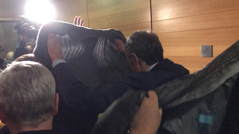 Сулейман Керимов в суде Экс-ан-Прованса, Франция. 5 декабря 2017