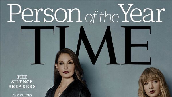 Обложка журнала Time с женщинами, ставшими первыми, кто рассказал о сексуальных домогательствах