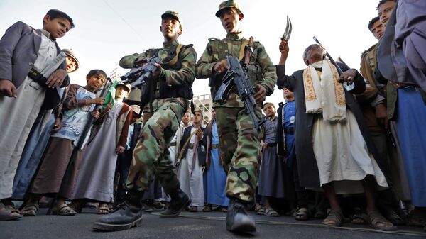 Повстанцы-хуситы в Йемене. Архивное фото