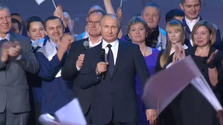 Путин объявил о намерении участвовать в президентских выборах Путин объявил о намерении участвовать в президентских выборах