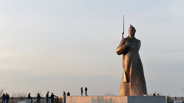 Памятник героям гражданской войны на Крепостной горе в Ставрополе
