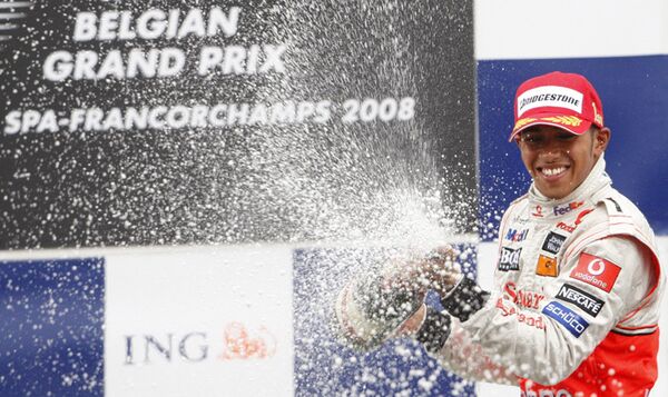 Льюис Хэмилтон выиграл Гран-при Бельгии