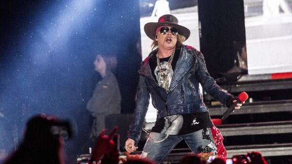 Вокалист группы Guns N' Roses Эксл Роуз