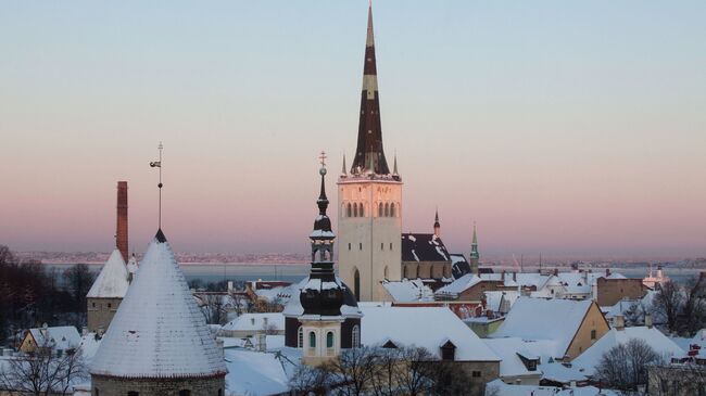 Старый город в Таллине. Архивное фото
