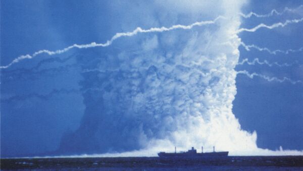 Ядерные испытания. Архивное фото