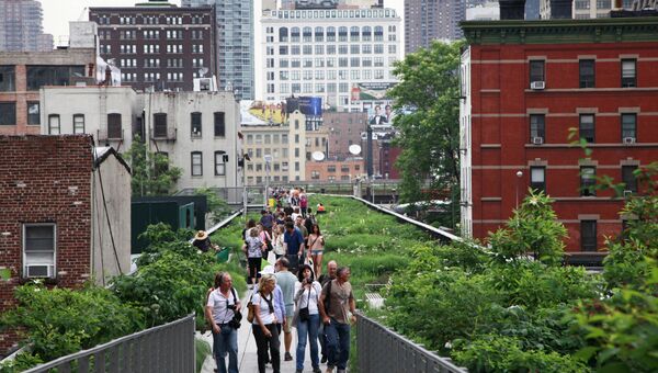 High Line в Нью-Йорке. Архивное фото