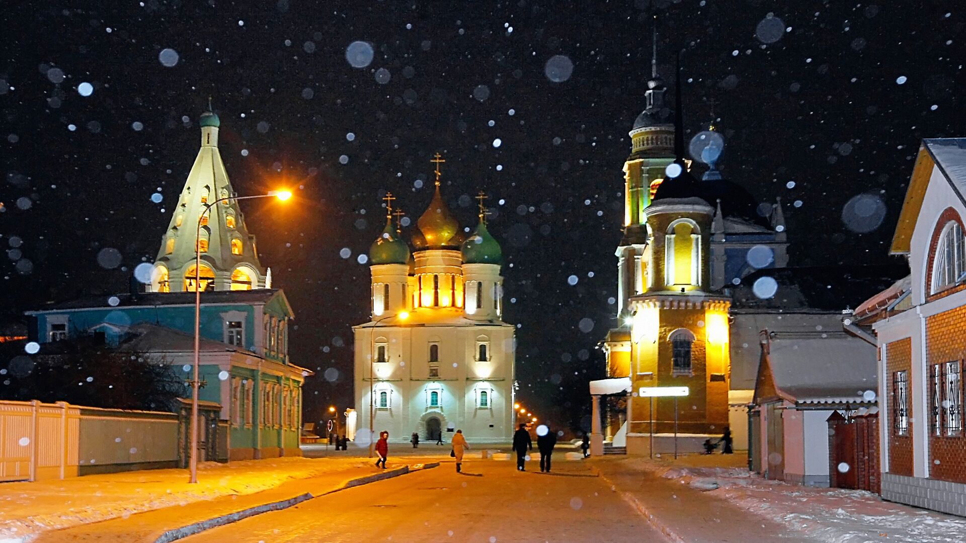 Историческая часть города Коломны - РИА Новости, 1920, 11.02.2022