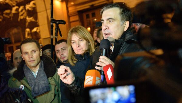 Михаил Саакашвили. Декабрь 2017