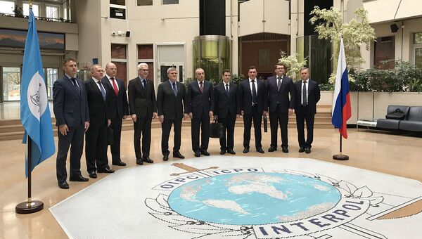 Рабочий визит Генерального прокурора Российской Федерации Юрия Чайки в Интерпол, Франция. 12 декабря 2017