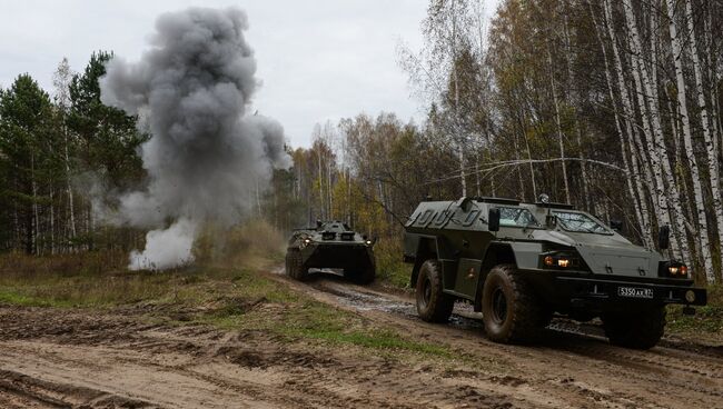 Учения с Новосибирской ракетной дивизией РВСН. Архивное фото