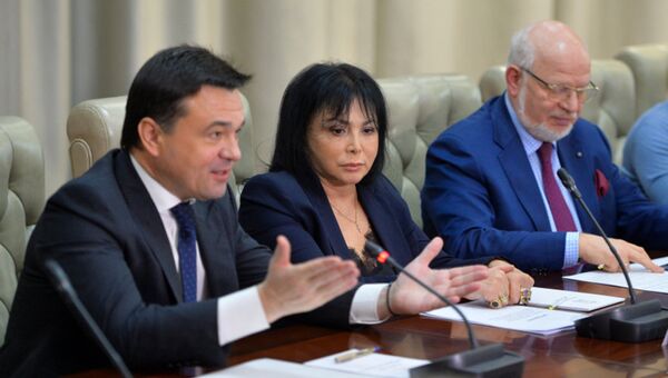Новый председатель Совета по правам человека при губернаторе Подмосковья Марина Юденич. 13 декабря 2017