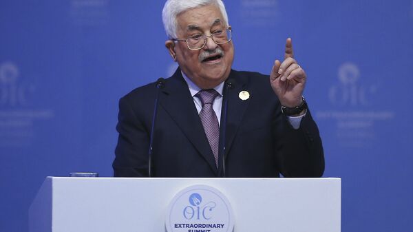 Президент Палестины Махмуд Аббас. Архивное фото