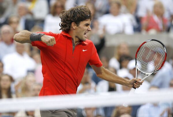 Роджер Федерер на US Open-2008
