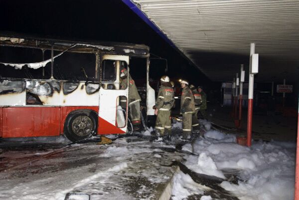 Взрыв автобуса в Невинномысске