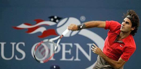 Победитель US Open 2008 Роджер Федерер