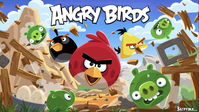 Скриншот игры Angry Birds