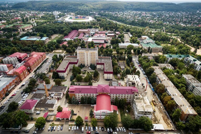 Вид на город Майкоп