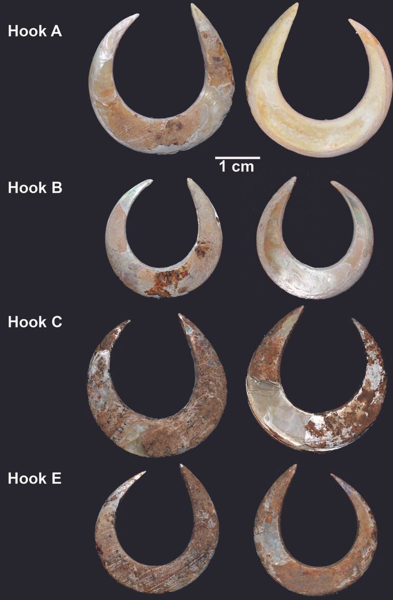 Рыболовные крючки возрастом в 15 тысяч лет Рыболовные крючки возрастом в 15 тысяч лет