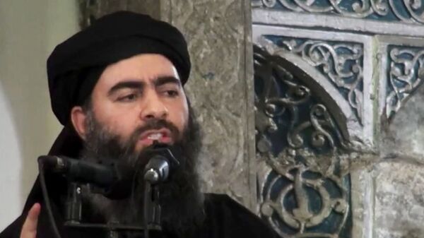 Лидер Исламского государства* Абу Бакра аль-Багдади. Архивное фото