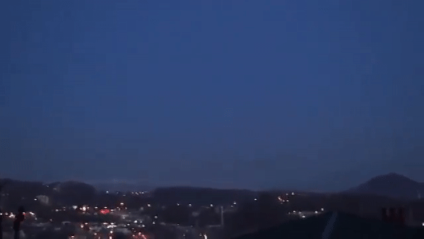 Падение метеорита в Сочи попало на видео